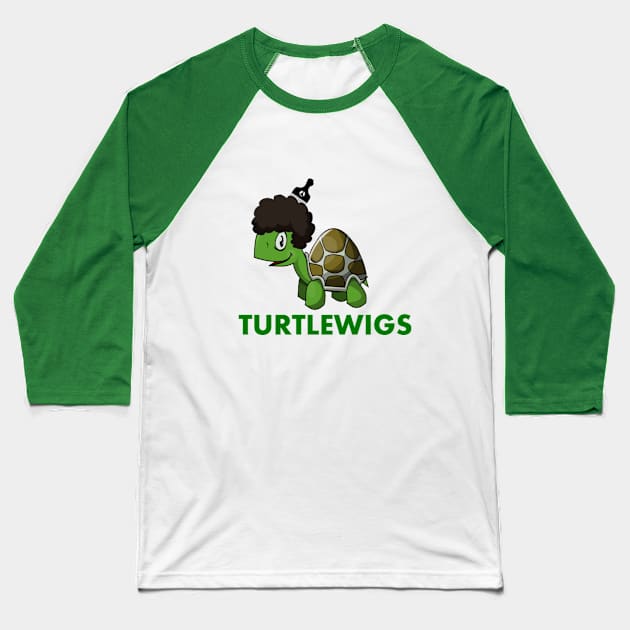 Turtle Baseball T-Shirt by wildvinex